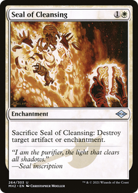 Seal of Cleansing (Foil Etched) [Modern Horizons 2]