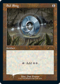 Sol Ring -  Etched Foil (SLD-1074) - Secret Lair Drop