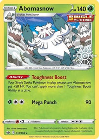 Abomasnow (Holiday Calendar) 010/198  - Holofoil Miscellaneous Cards & Products - Promo