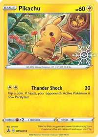 Pikachu (Holiday Calendar) SWSH153  - Holofoil SWSH Sword & Shield Promo Cards - Promo