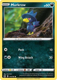 Murkrow 114  SWSH11 Lost Origin - Common