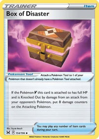 Box of Disaster 154  SWSH11 Lost Origin - Uncommon