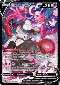 Enamorus V TG18  - Holofoil SWSH11 Lost Origin Trainer Gallery - Ultra Rare