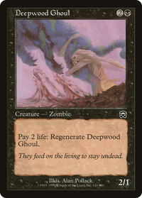 Deepwood Ghoul [Mercadian Masques]
