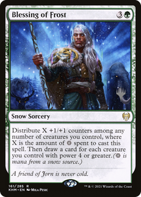 Blessing of Frost (Promo Pack) [Kaldheim Promos]