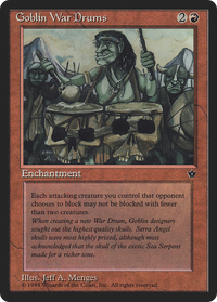 Goblin War Drums (Jeff A. Menges) [Fallen Empires]