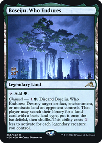 Boseiju, Who Endures [Kamigawa: Neon Dynasty Prerelease Promos]