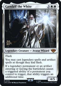 Gandalf the White [The Lord of the Rings: Tales of Middle-Earth Prerelease Promos]