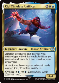 Cid, Timeless Artificer (0409) -  Foil (FIN-409) - FINAL FANTASY