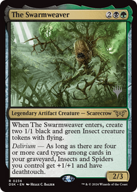 The Swarmweaver (0236) (Promo Pack) [Duskmourn: House of Horror Promos]