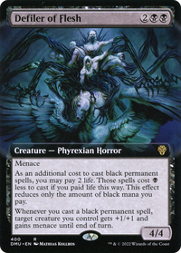 Defiler of Flesh (Extended Art) [Dominaria United]
