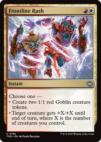 Frontline Rush [Tarkir: Dragonstorm]