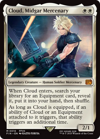 Cloud, Midgar Mercenary -  (FIN-010) - FINAL FANTASY