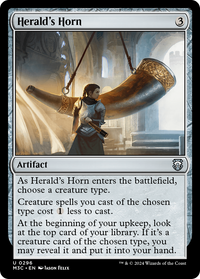 Herald's Horn -  Foil (M3C-296) - Modern Horizons 3 Commander