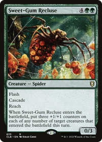 Sweet-Gum Recluse [Commander Legends: Battle for Baldur's Gate]