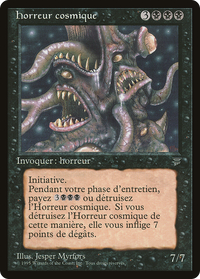 Cosmic Horror (French) - "horreur cosmique" [Renaissance]
