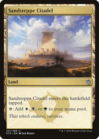 Sandsteppe Citadel [Khans of Tarkir]
