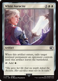 White Auracite -  Foil (FIN-041) - FINAL FANTASY