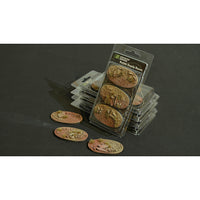 Battle Ready Bases: Badlands- Oval 75mm (x3)