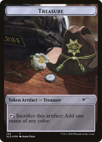 Treasure // Walker (148) Double-Sided Token [Secret Lair Drop Series]
