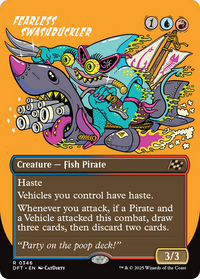Fearless Swashbuckler -  (Borderless) (DFT-346) - Aetherdrift