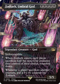 Zodiark, Umbral God -  (Borderless) (FIN-336) - FINAL FANTASY