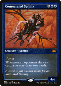 Consecrated Sphinx (Foil Etched) -  Foil (2X2-427) - Double Masters 2022