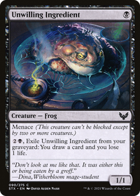 Unwilling Ingredient [Strixhaven: School of Mages]