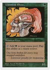 Llanowar Elves [Anthologies]