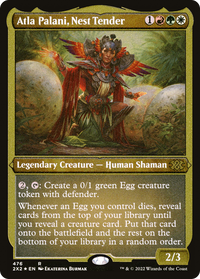 Atla Palani, Nest Tender (Foil Etched) -  Foil (2X2-476) - Double Masters 2022