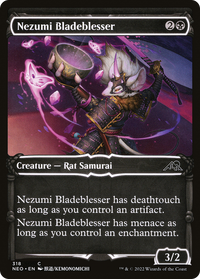 Nezumi Bladeblesser (Showcase Samurai) [Kamigawa: Neon Dynasty]