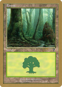 Forest (rl329) (Raphael Levy) [World Championship Decks 2002]