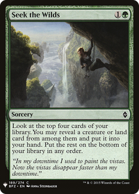 Seek the Wilds [Mystery Booster]