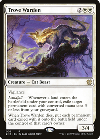 Trove Warden [Zendikar Rising Commander]