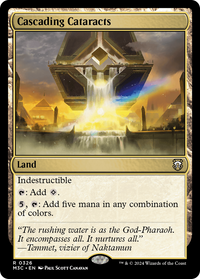 Cascading Cataracts -  Foil (M3C-326) - Modern Horizons 3 Commander