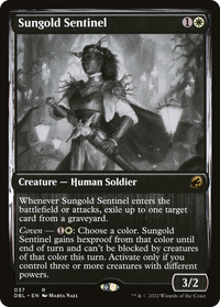Sungold Sentinel [Innistrad: Double Feature]