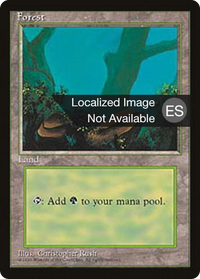Forest (A) [Fourth Edition (Foreign Black Border)]