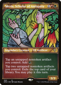 Meria, Scholar of Antiquity (Showcase) [Dominaria United]