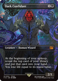 Dark Confidant (Borderless) -  (Borderless) Foil (FIN-334) - FINAL FANTASY