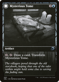 Mysterious Tome // Chilling Chronicle [Innistrad: Double Feature]