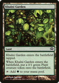 Khalni Garden [Planechase 2012]