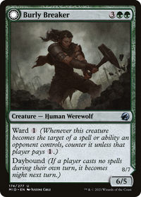 Burly Breaker // Dire-Strain Demolisher [Innistrad: Midnight Hunt]