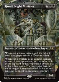 Gonti, Night Minister -  (Borderless) (DFT-357) - Aetherdrift