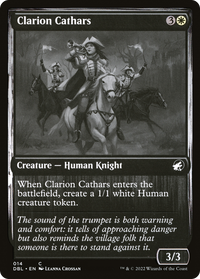 Clarion Cathars [Innistrad: Double Feature]