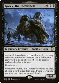 Gorex, the Tombshell [Innistrad: Midnight Hunt Commander]