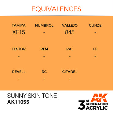 3G Acrylic: Sunny Skin Tone
