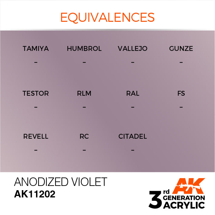 3G Acrylic: Anodized Violet