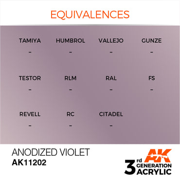 3G Acrylic: Anodized Violet