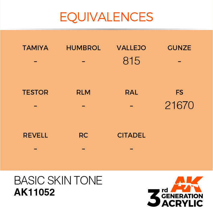 3G Acrylic: Basic Skin Tone