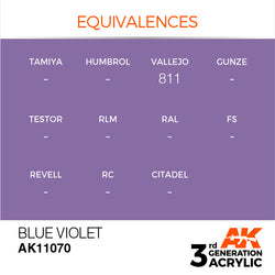 3G Acrylic: Blue Violet